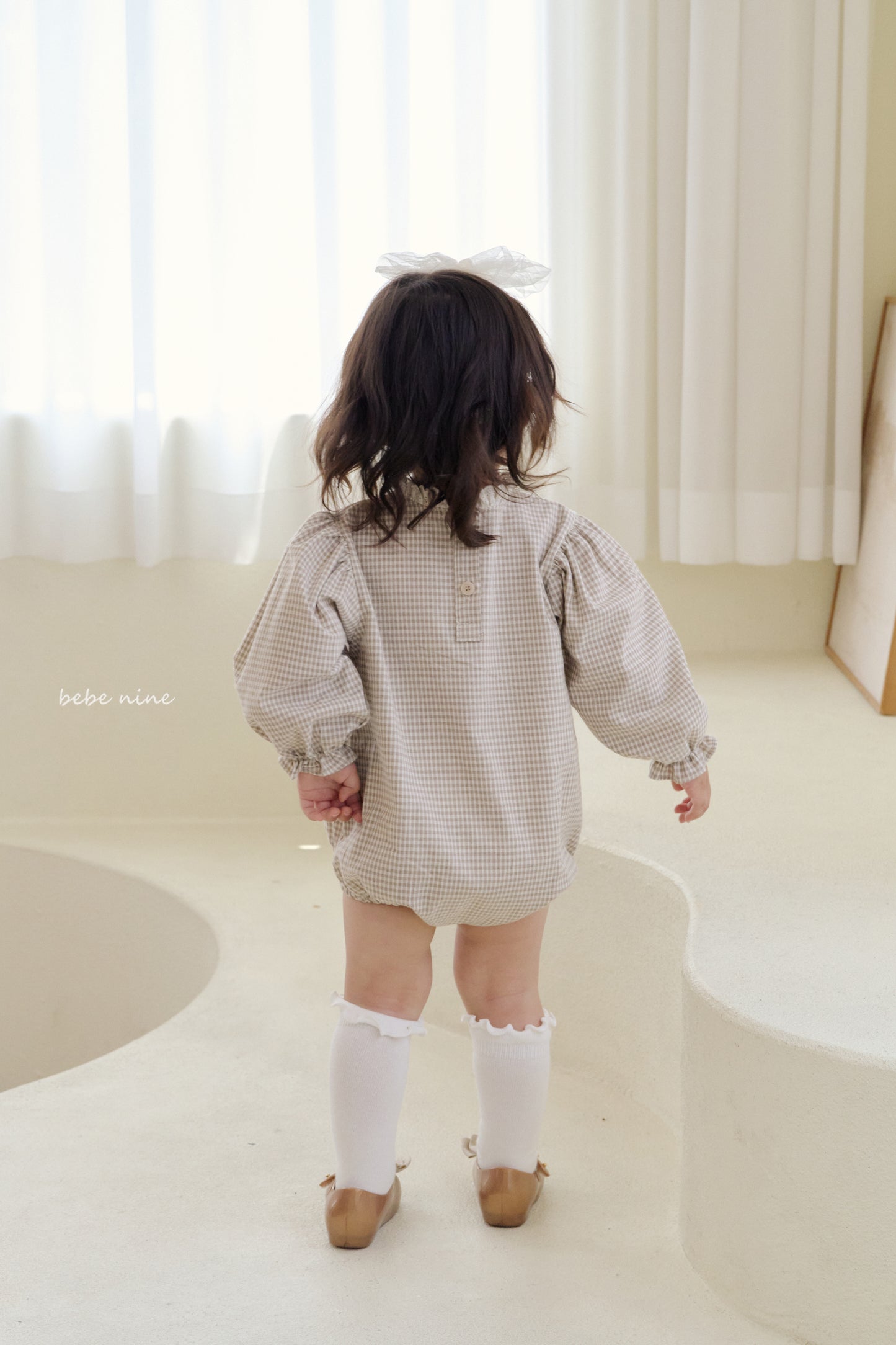 韓國童裝 25秋| BN25305 MONICA CHECK SUIT