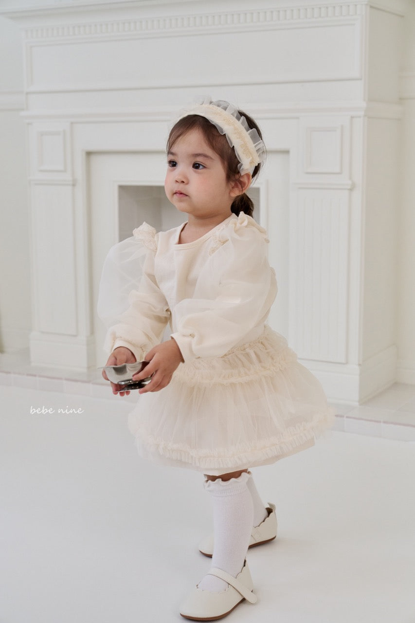 韓國童裝 25秋| BN25356 SUNNY TUTU SKIRT
