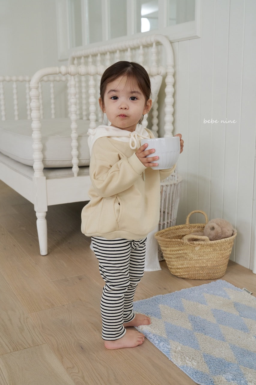 韓國童裝 25秋| BN25348 NINE STRIPE LEGGINGS