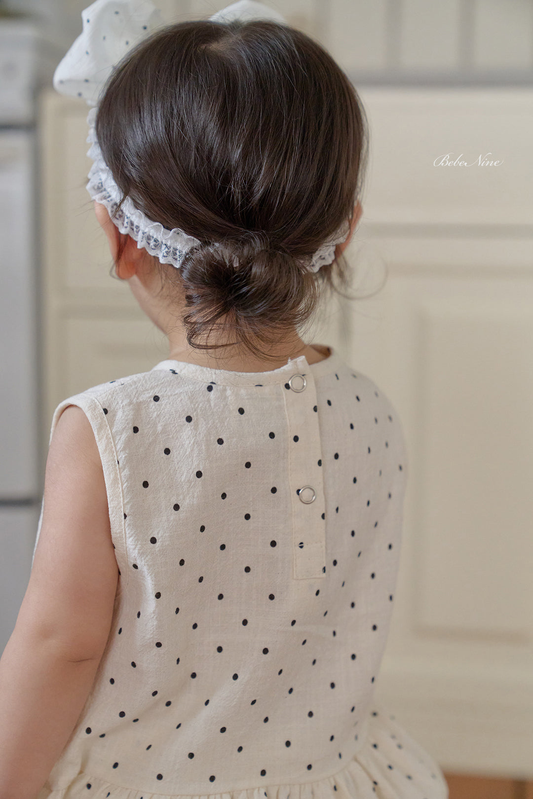 韓國童裝 26夏| BN10 Dot Bloomer Set 點點燈籠褲套裝