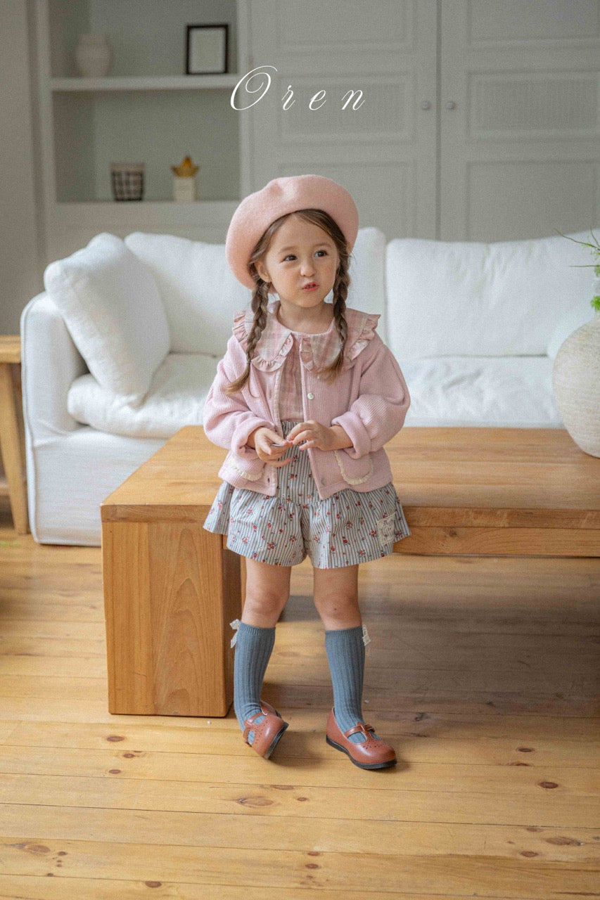 韓國童裝 25秋 | OR25342 Leah Melo Cardigan