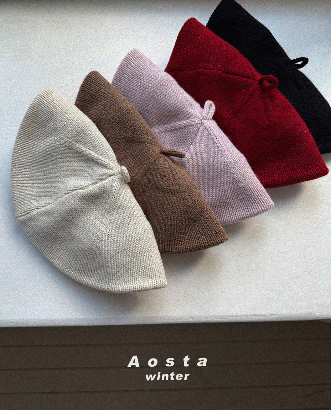 韓國童裝 25秋冬 | AO254011 Knit Beret