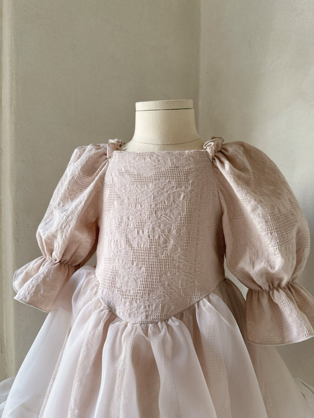 韓國童裝 25春| MB25107 LEAH DRESS KIDS OPS