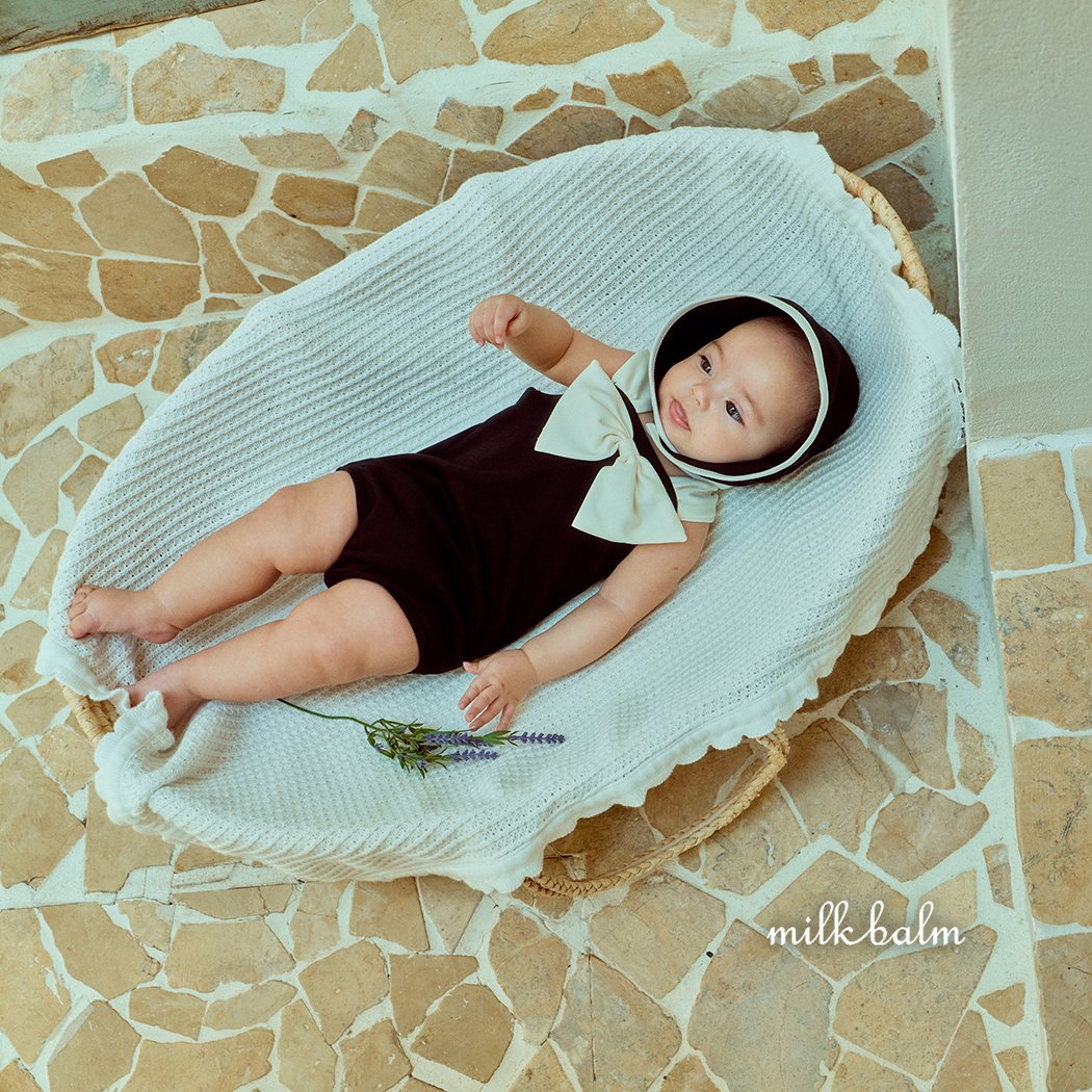 韓國童裝 25夏 | MK25204 RIBBON SWIMSUIT (BABY & KIDS)