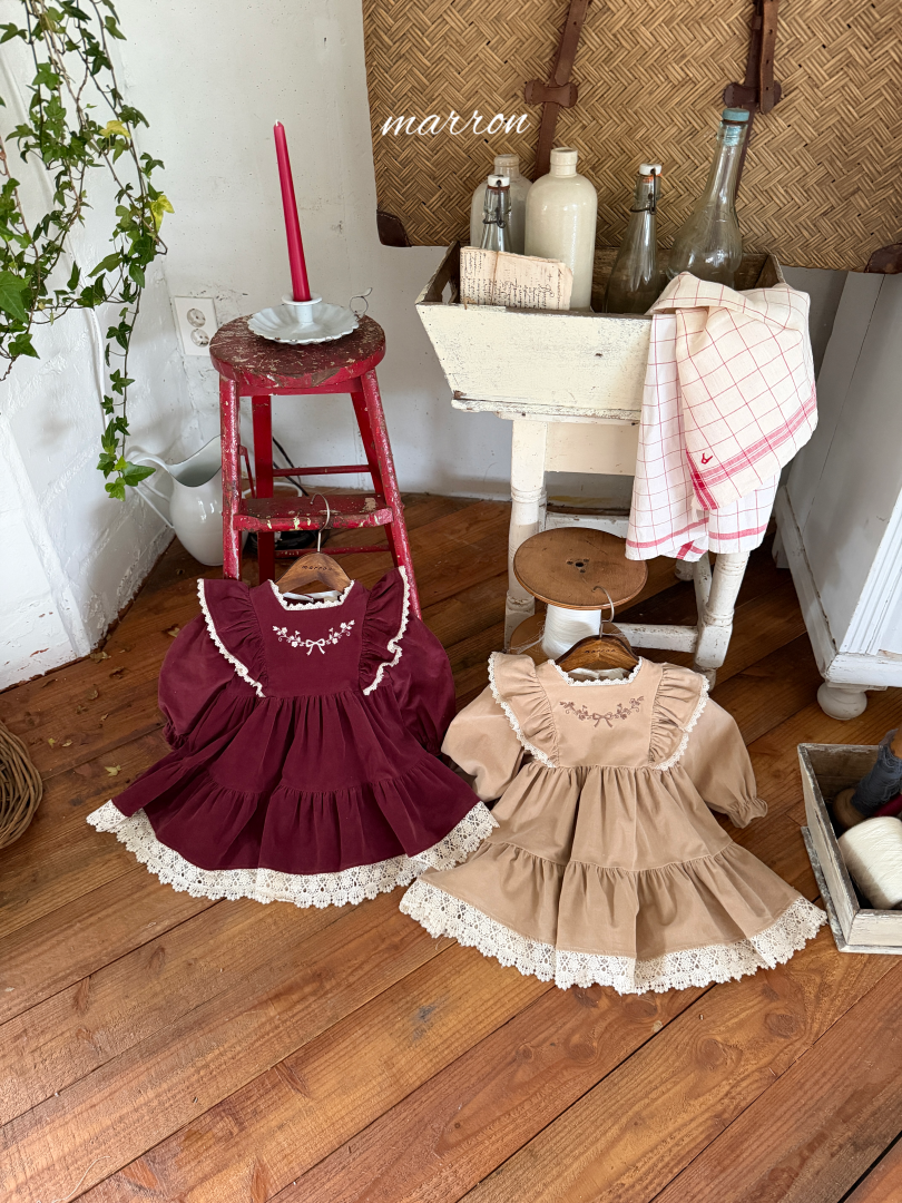 韓國童裝 26秋| MA32 Bouquet Dress 連衣裙