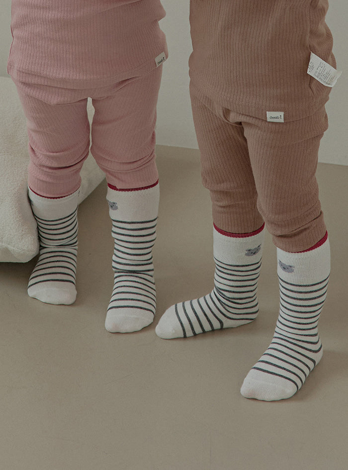 25FW 室內服團購 (30/9截單) Stripes Knee Socks (10/12/15cm)