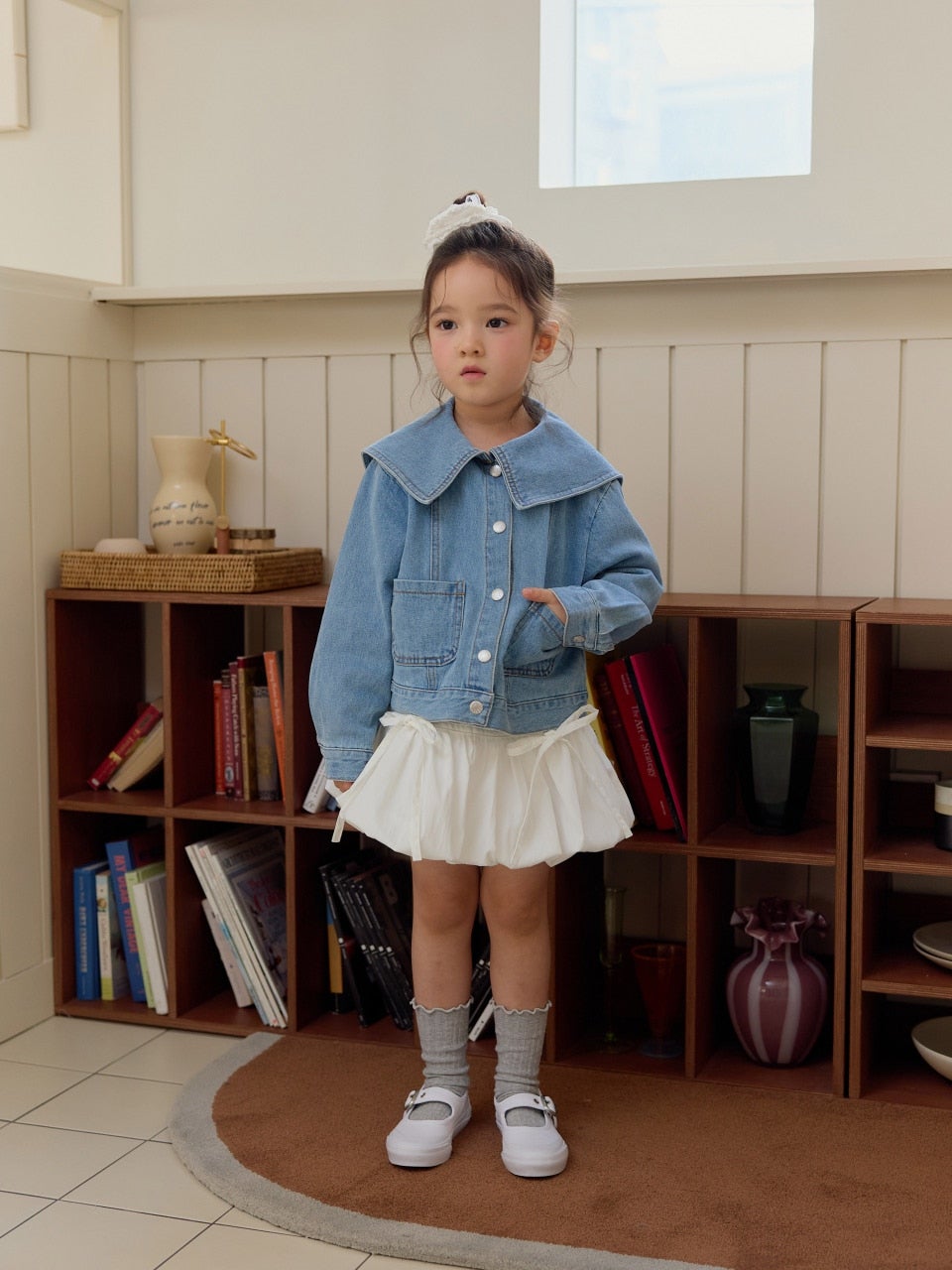 韓國童裝 26春 | DD30 荷葉短裙 (75~140cm)