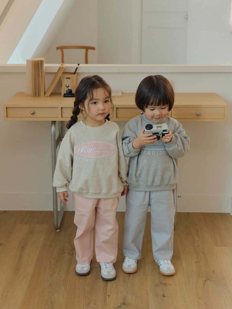 韓國童裝 26春 | DD34 彈性褲 (75~140cm)