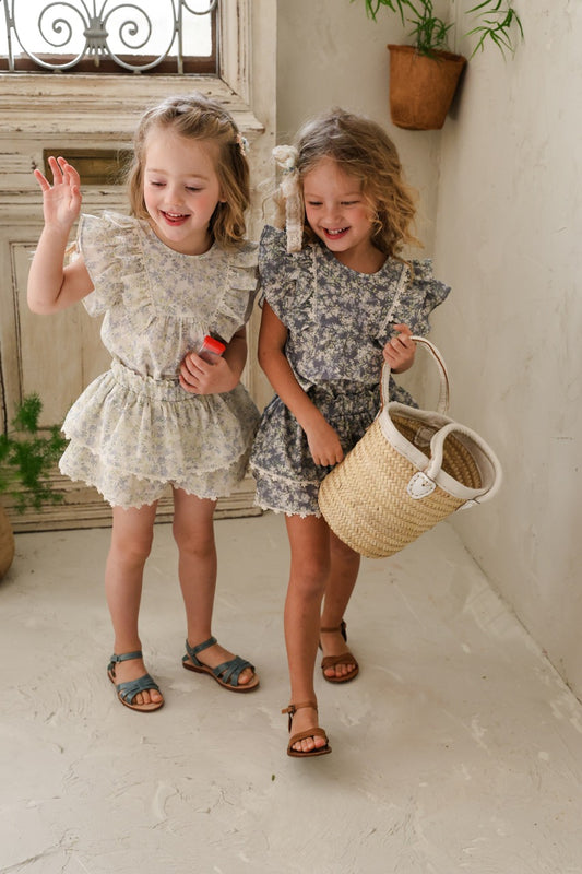 韓國童裝 26夏| FU30 Floral Set (90-140cm)