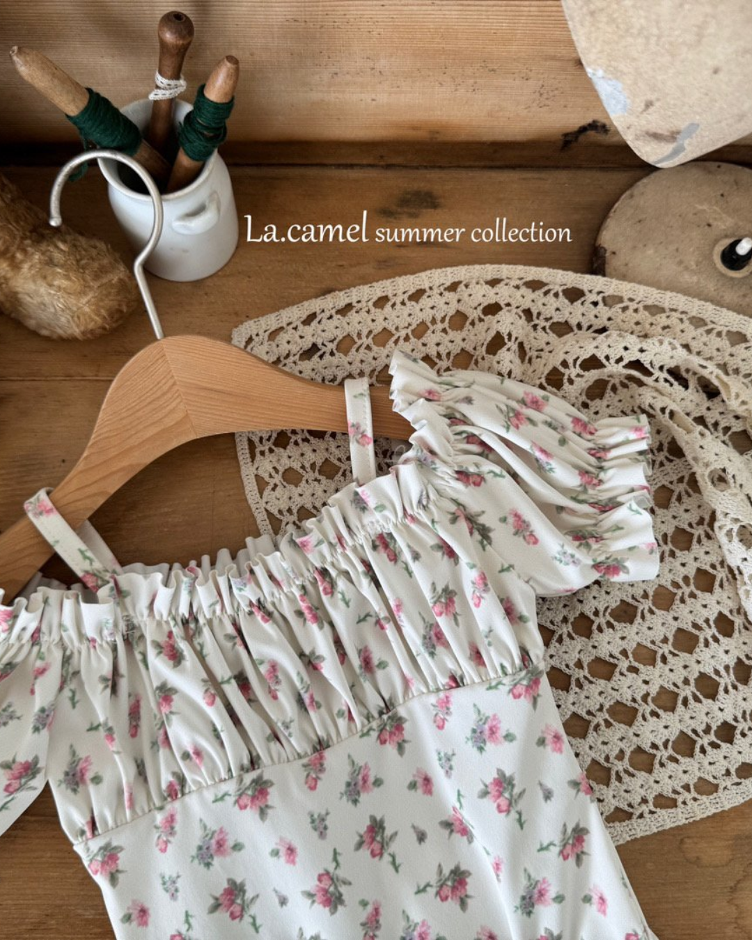 韓國童裝 Swimwear🩱🛟 La.Camel Petite Swimsuit