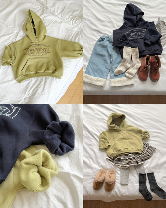 韓國童裝 25秋冬 | NB25415 Hooded Tee 親子裝 (KIDS)