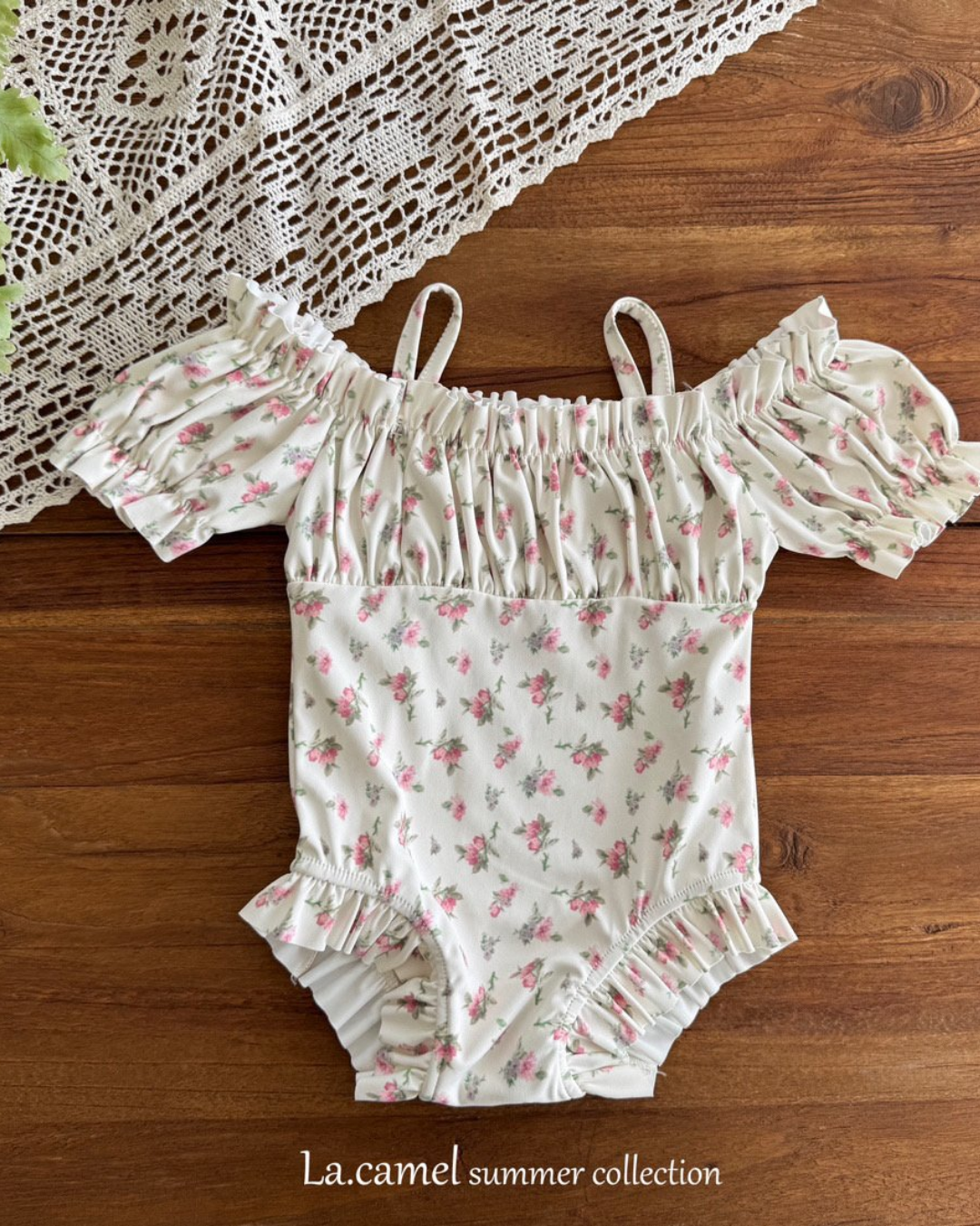 韓國童裝 Swimwear🩱🛟 La.Camel Petite Swimsuit