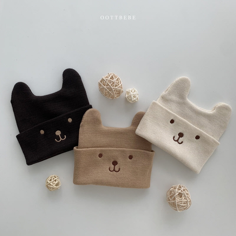 韓國童裝 | OT25372 Bear Bear Beanie