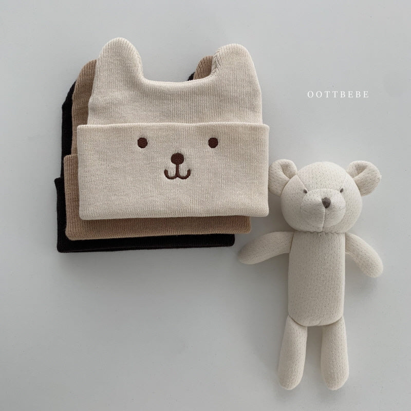 韓國童裝 | OT25372 Bear Bear Beanie