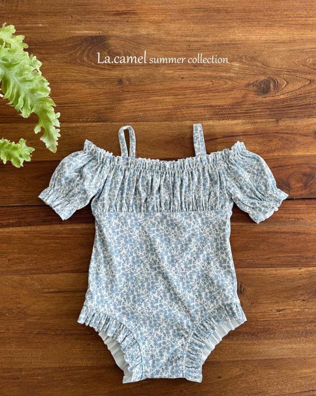 韓國童裝 Swimwear🩱🛟 La.Camel Petite Swimsuit