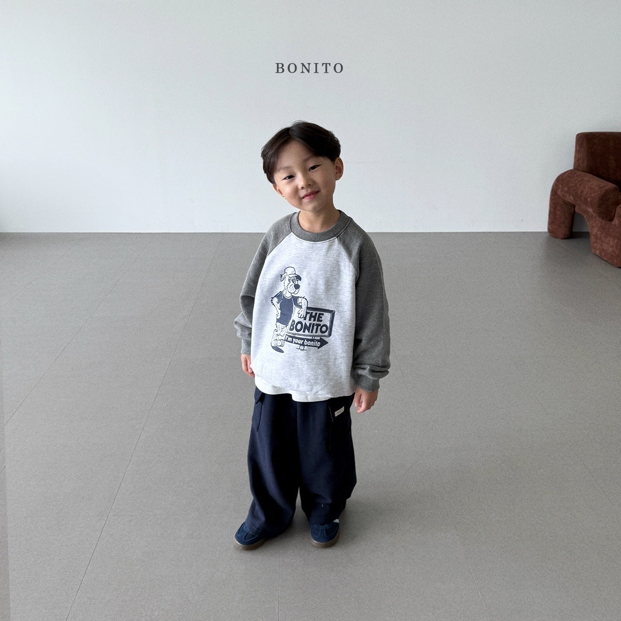 韓國童裝 25秋| BT25339 BONITO POCKET PANTS (70-140CM)