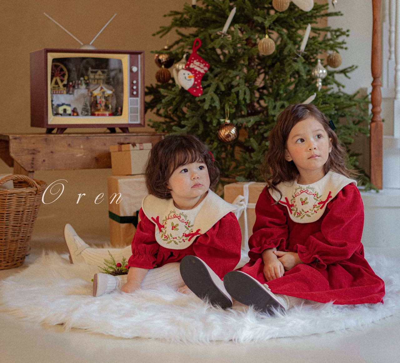 韓國童裝 25秋冬 | OR25503 聖誕款 Carol Carol Suit