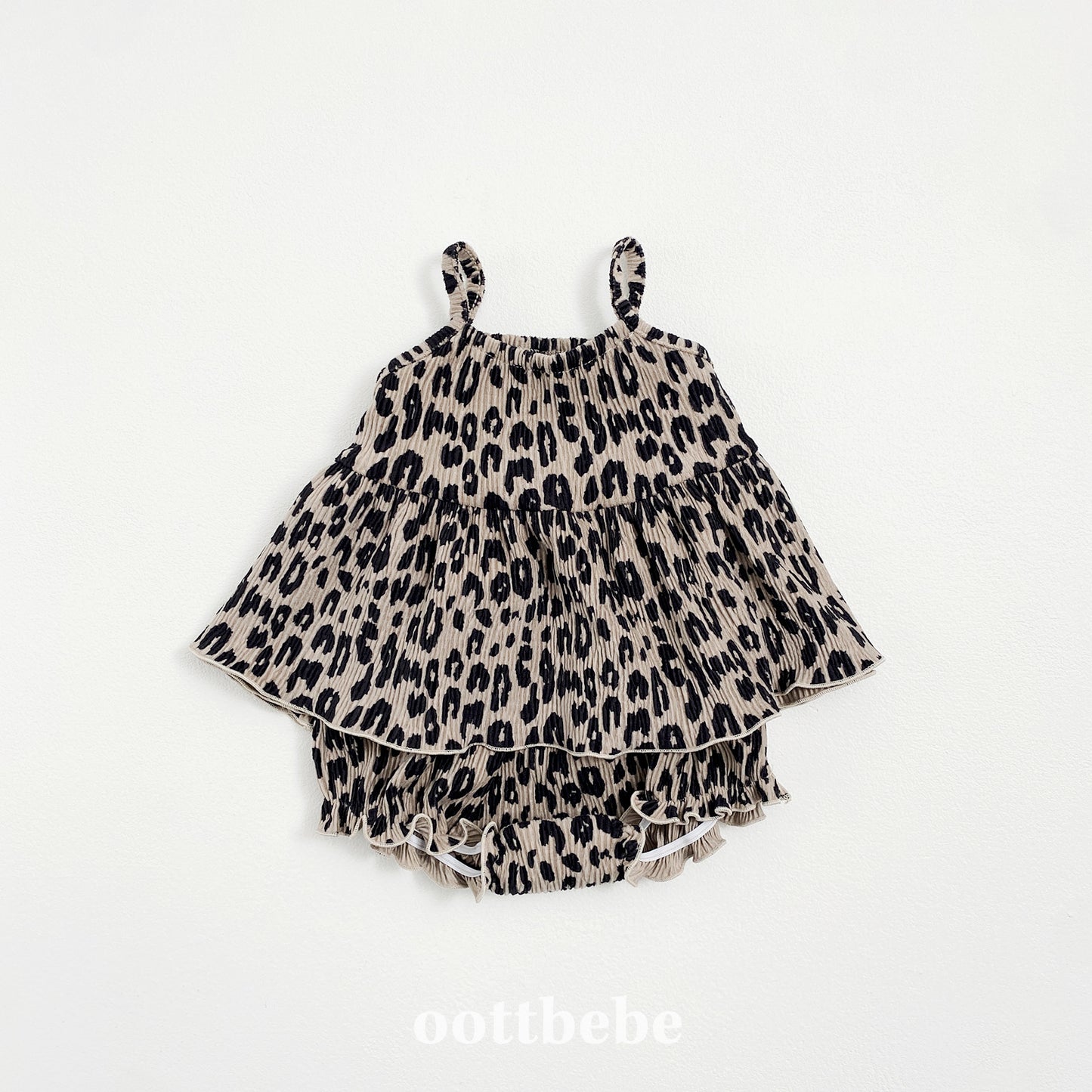韓國童裝 | OT25348 Roar! Baby Top and Bottom set
