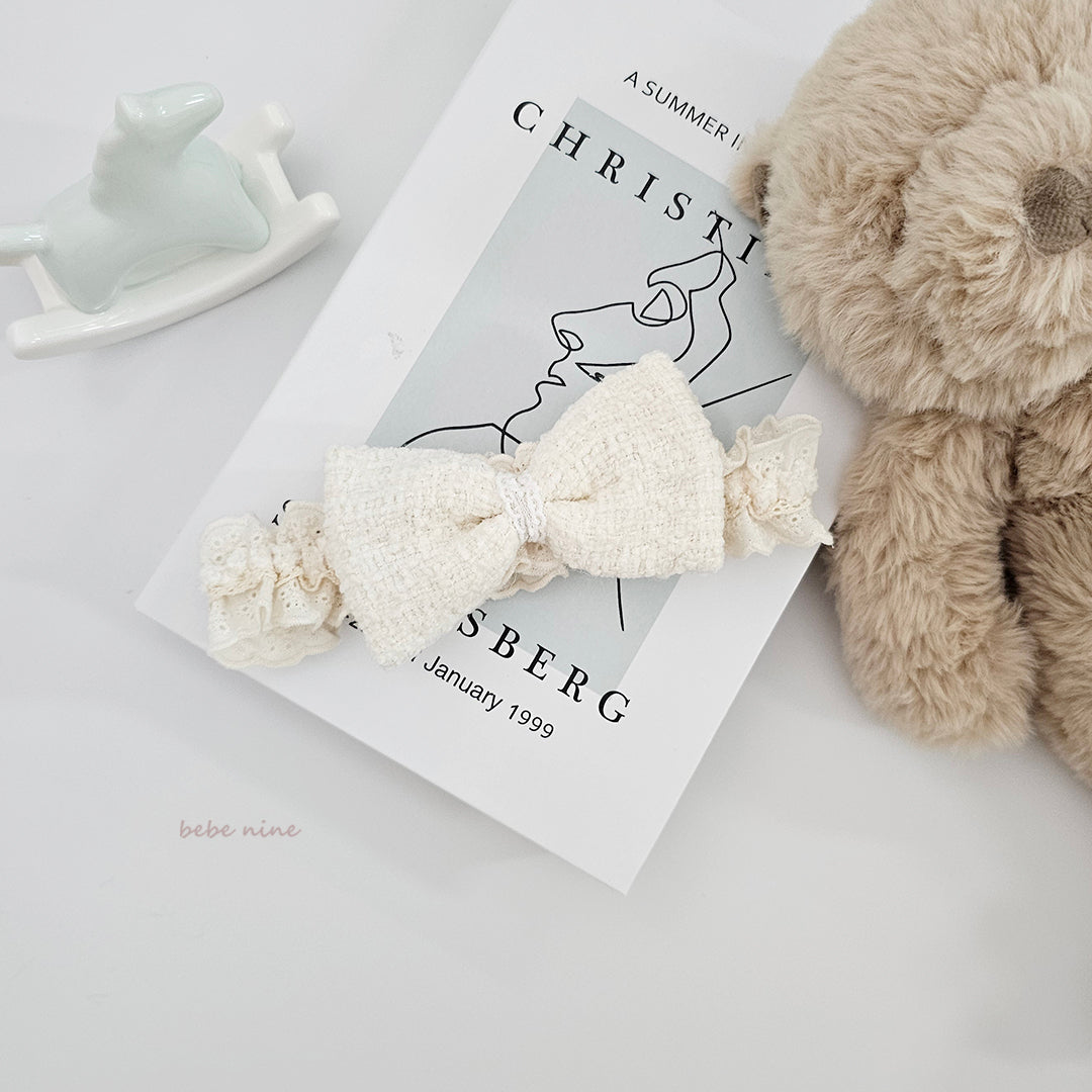 韓國童裝 25秋| BN25318 MIEL RIBBON HAIRBAND