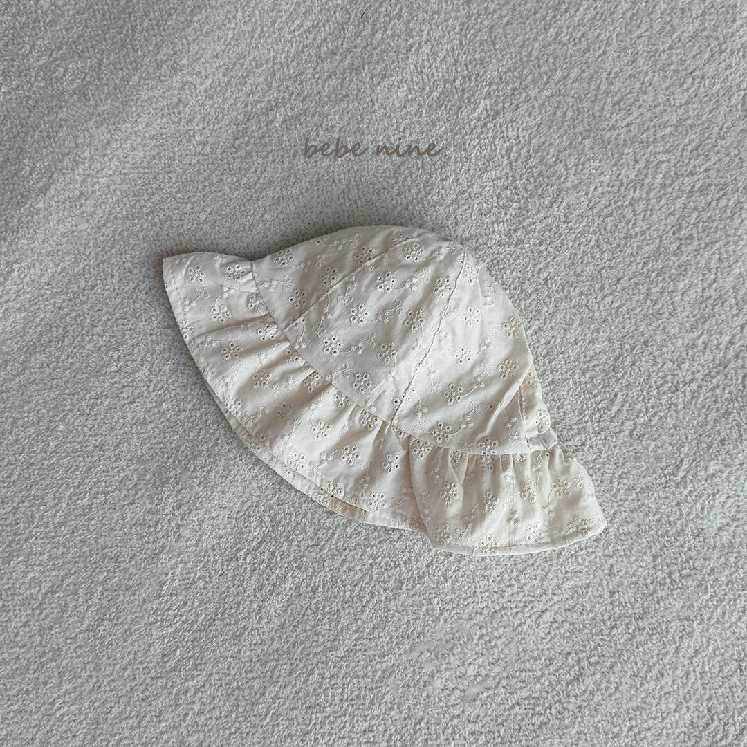 韓國童裝 25夏| BN25202 Lace Bucket Hat #同品牌4件85折