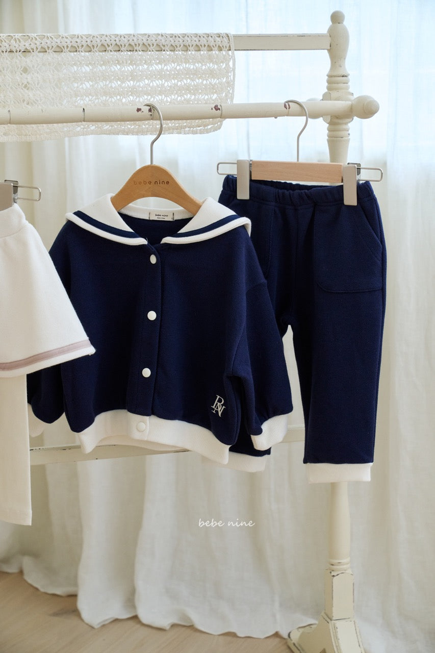 韓國童裝 25秋| BN25350 MARINE BASIC PANTS