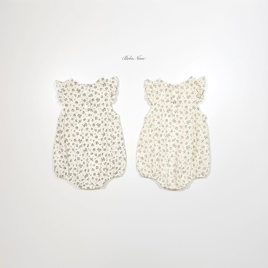 BN85 Ruffle Ribbon Suit 荷葉綁帶包屁衣