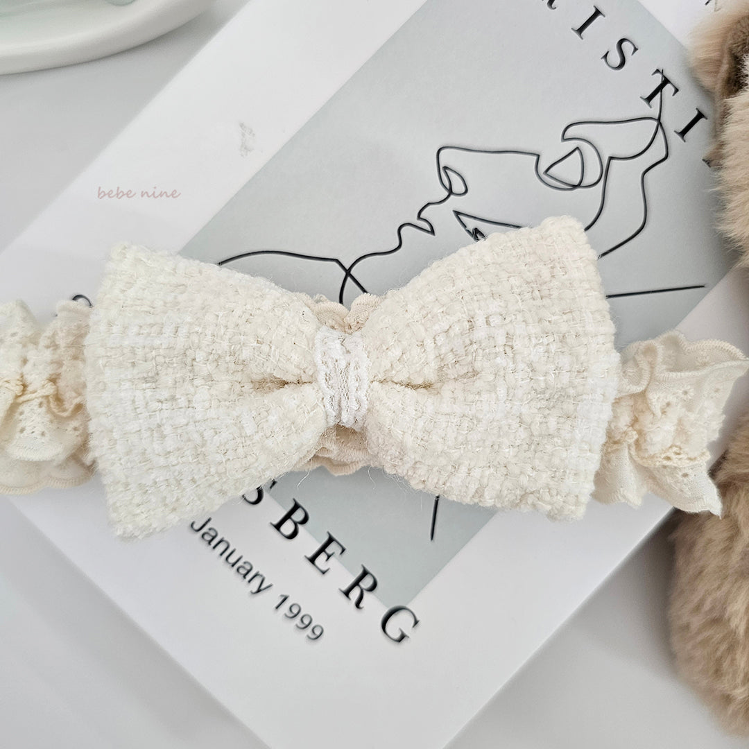 韓國童裝 25秋| BN25318 MIEL RIBBON HAIRBAND