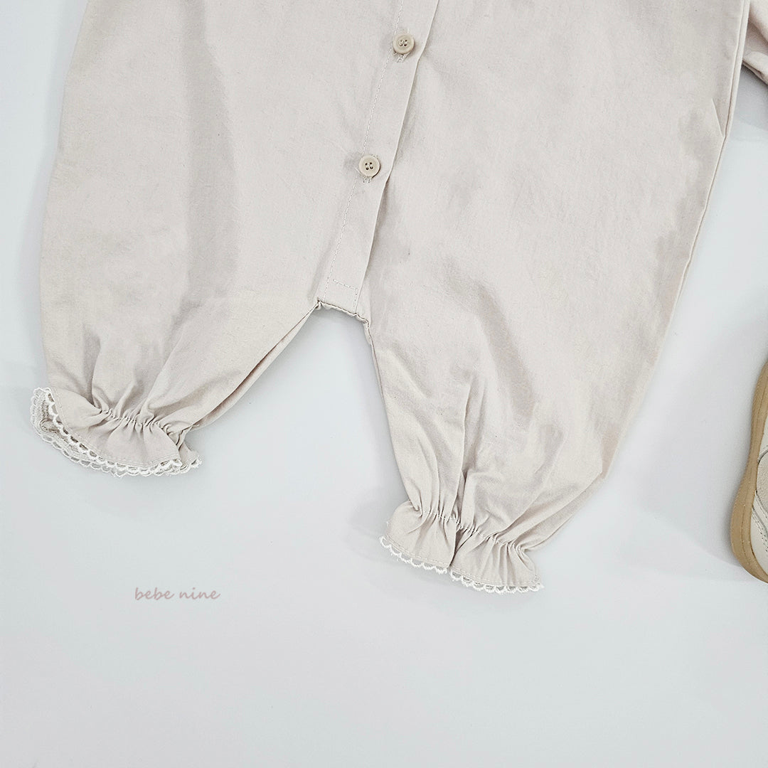 韓國童裝 25秋| BN25303 LAUREN COLLAR SUIT