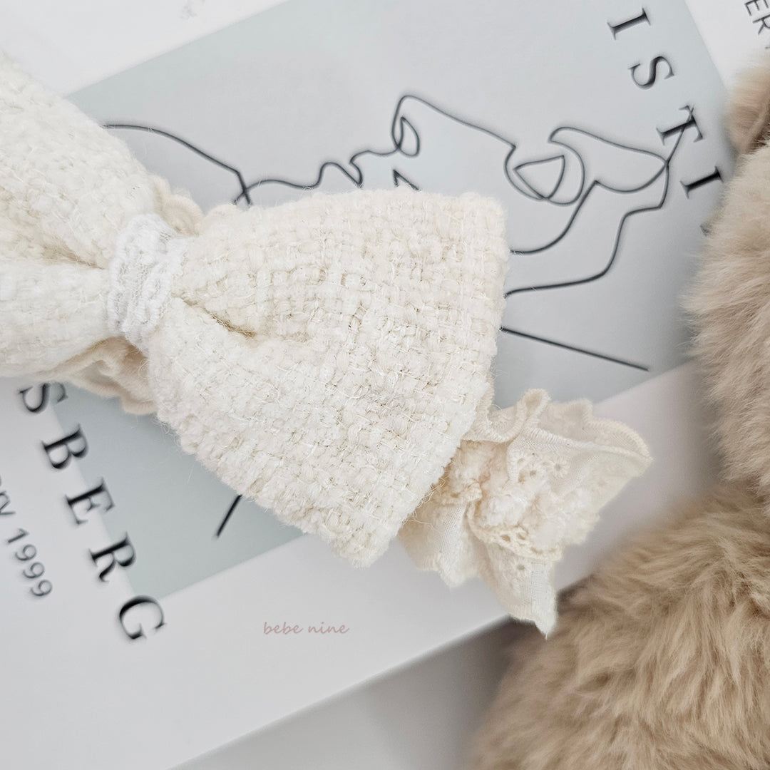 韓國童裝 25秋| BN25318 MIEL RIBBON HAIRBAND