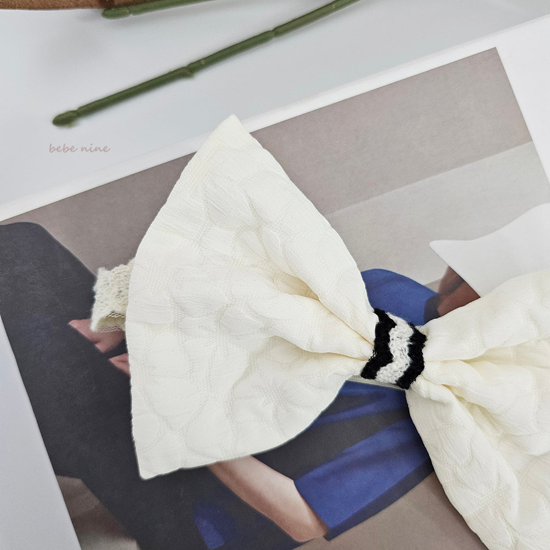 韓國童裝 25秋冬| BN25444 Ribbon Hairband