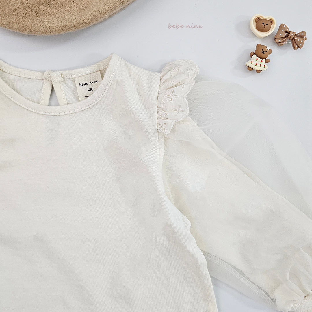 韓國童裝 25秋| BN25333 SUNNY BUBBLE BLOUSE