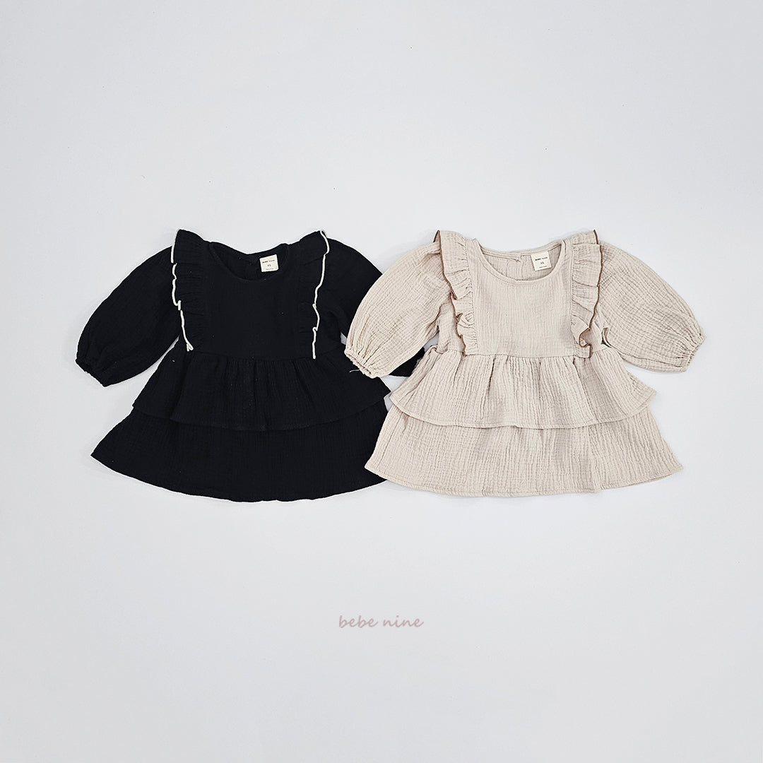 韓國童裝 25秋| BN25324 Lunabell Dress