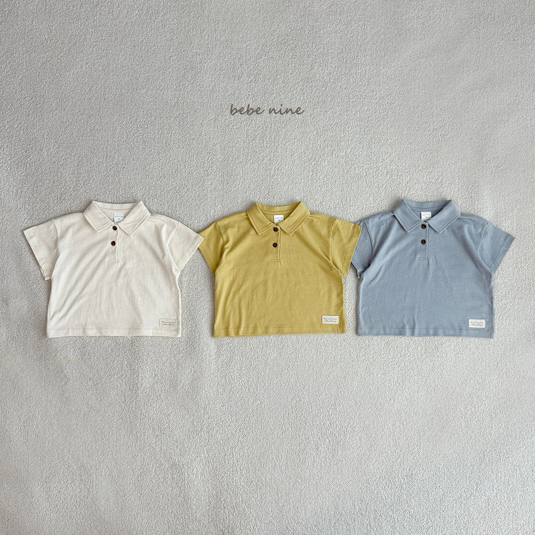 韓國童裝 25夏| BN25272 LUCAS POLO TEE #同品牌4件85折