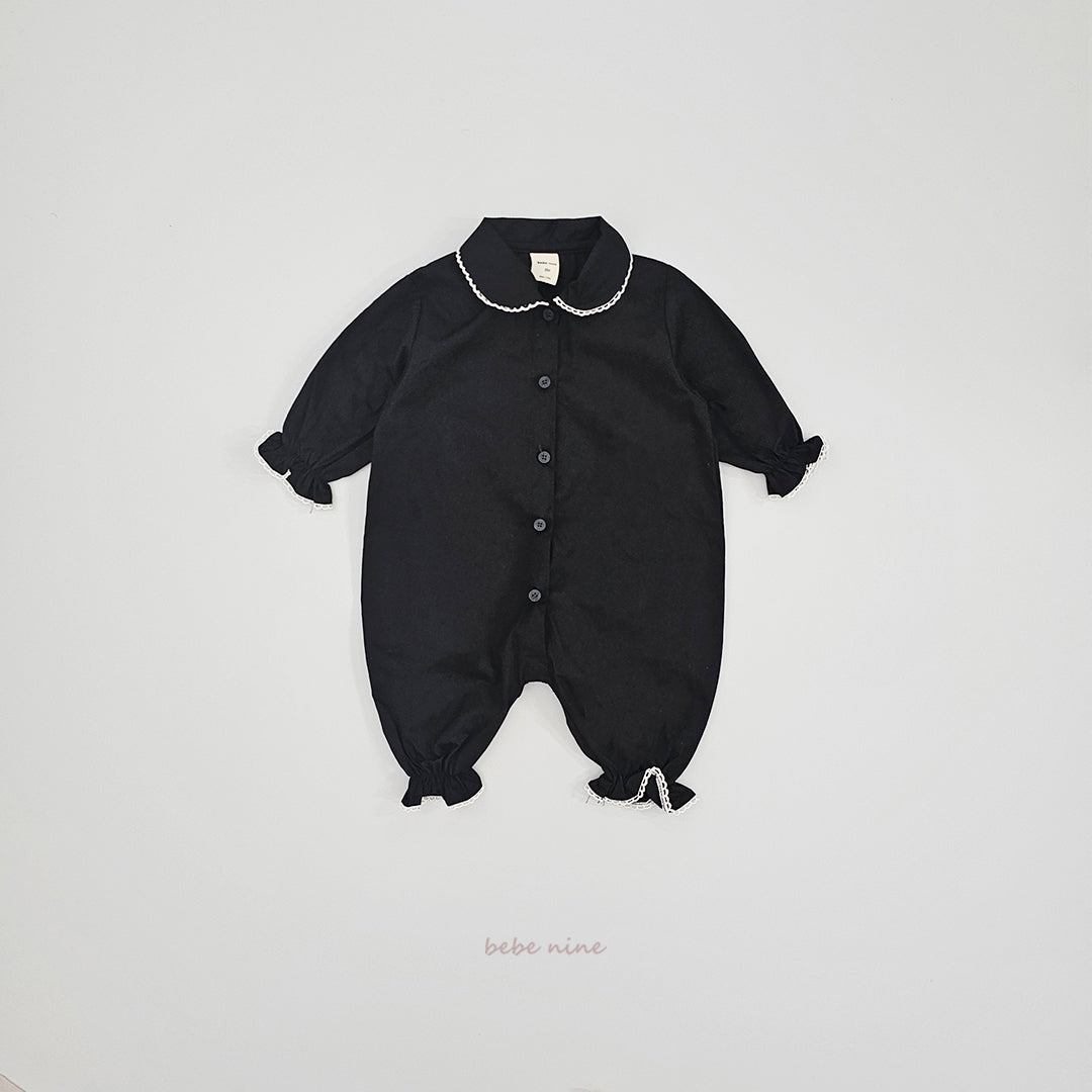 韓國童裝 25秋| BN25303 LAUREN COLLAR SUIT