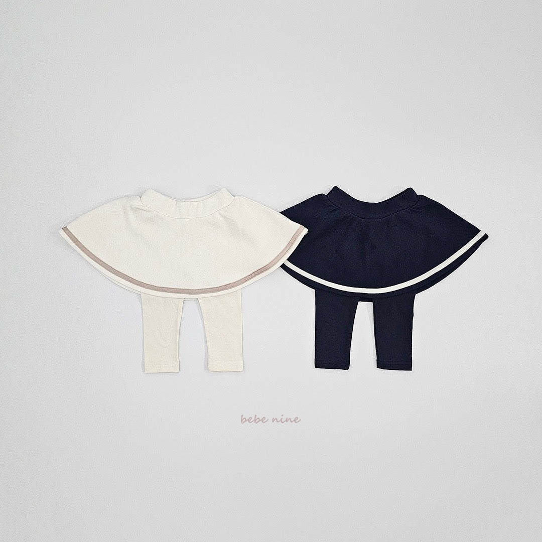 韓國童裝 25秋| BN25351 SKIRT LEGGINGS