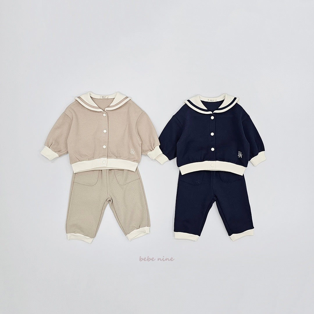 韓國童裝 25秋| BN25364 MARINE SAILOR JUMPER