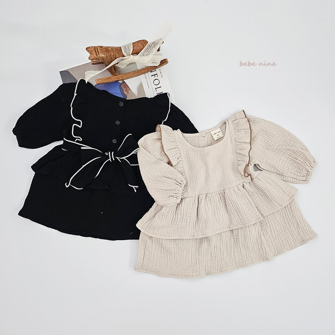 韓國童裝 25秋| BN25324 Lunabell Dress