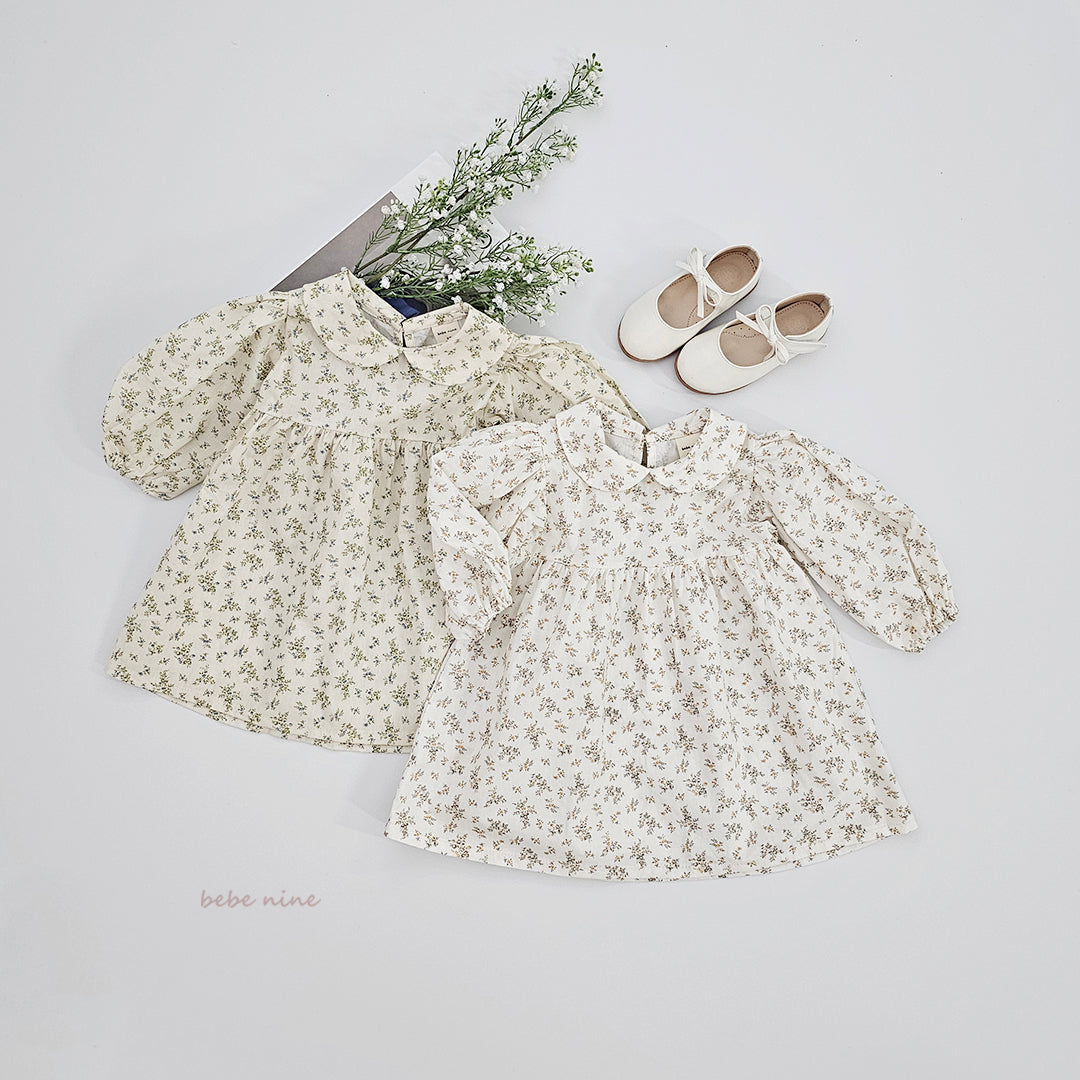 韓國童裝 25秋| BN25323 Roel Dress