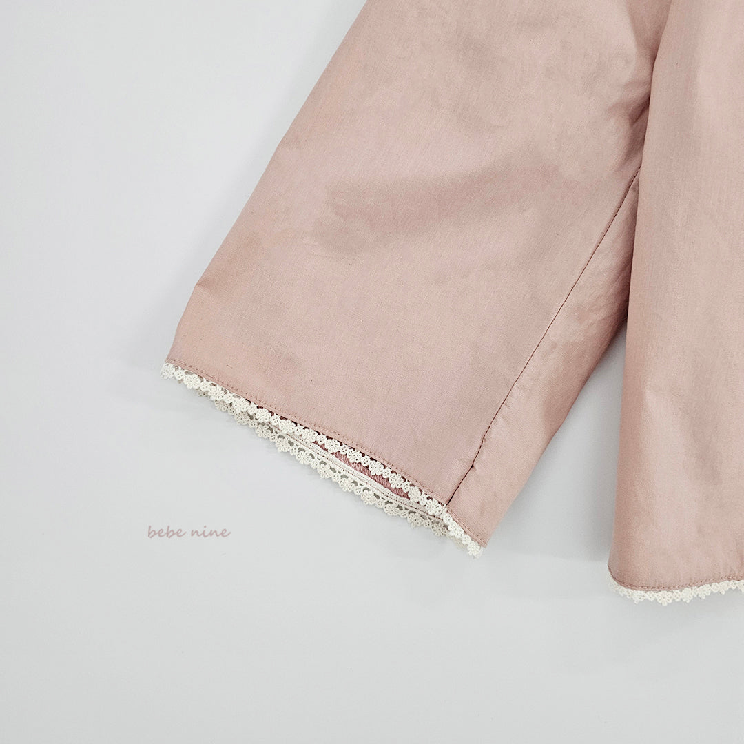 韓國童裝 25秋| BN25360 CLORA LACE PANTS
