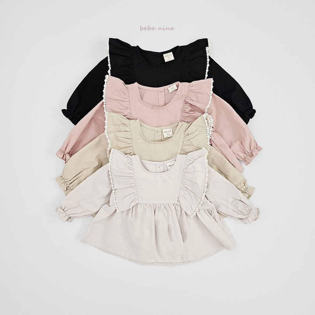 韓國童裝 25秋| BN25336 CLORA BLOUSE