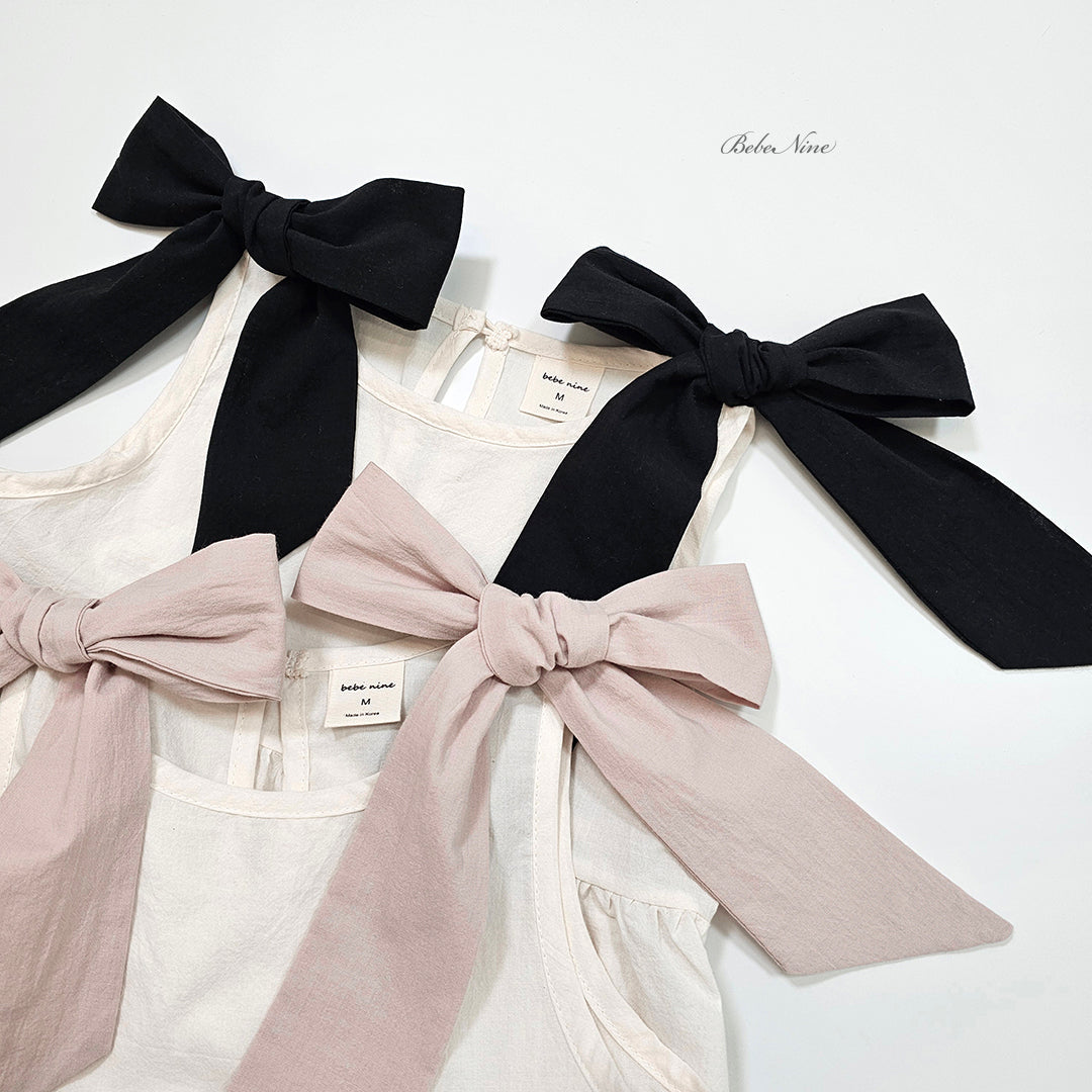 韓國童裝 26夏| BN22 Loen Ribbon Blouse 羅恩蝴蝶結襯衫