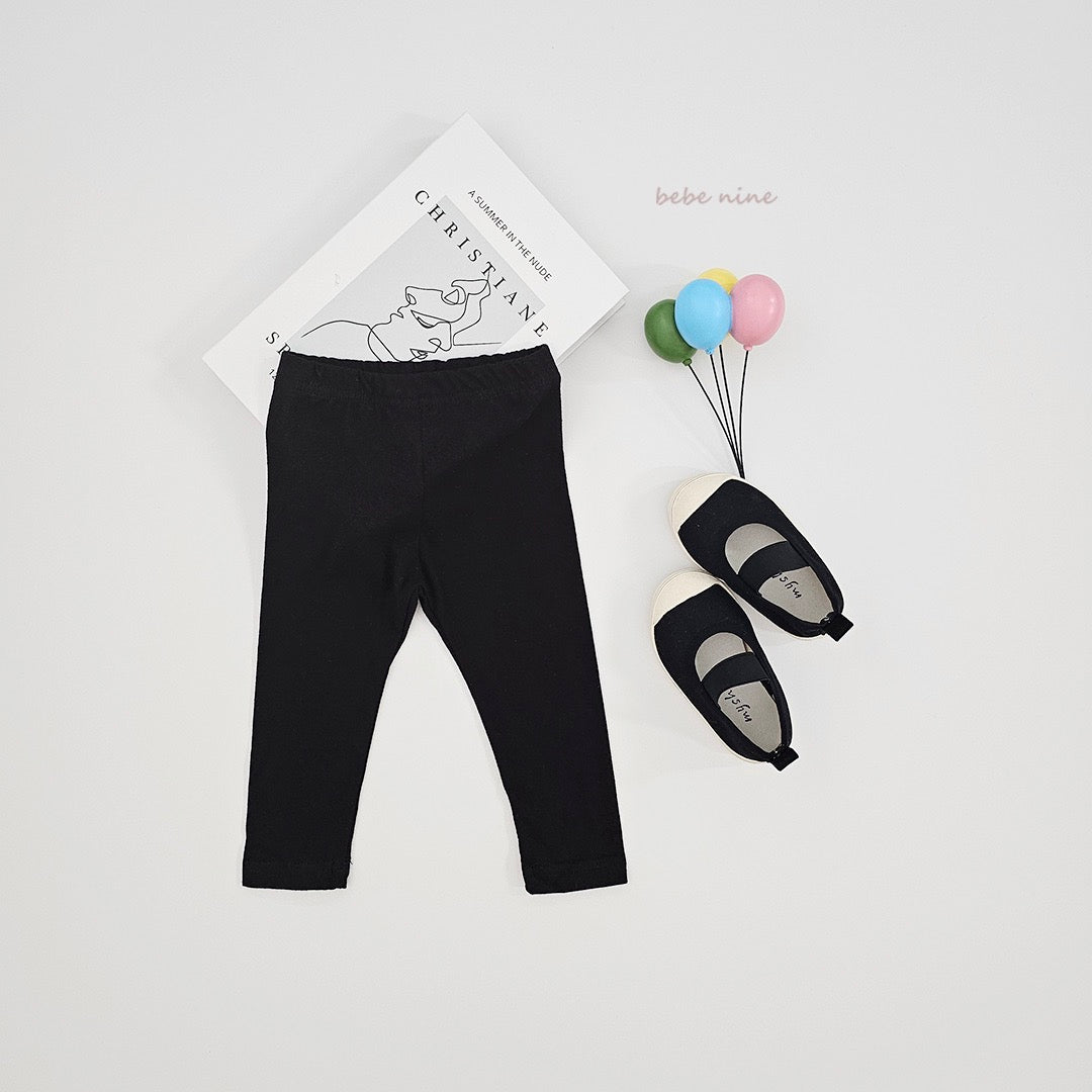 韓國童裝 25秋| BN25349 NINE SPAN LEGGINGS
