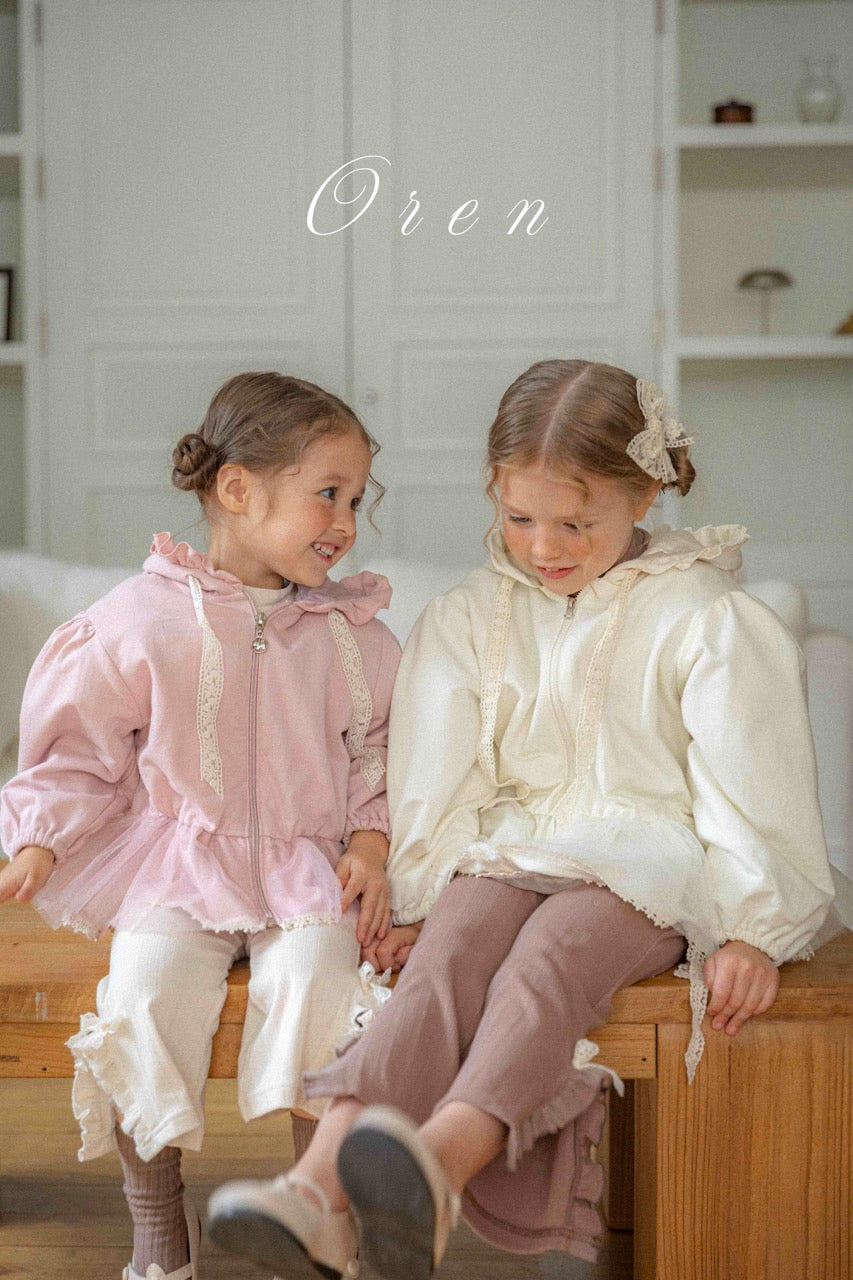韓國童裝 25秋 | OR25331 Olivia Hooded Jumper