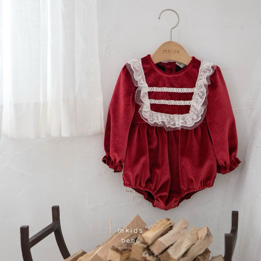 韓國童裝 25秋冬 | MD25405 Baby Suit Merry