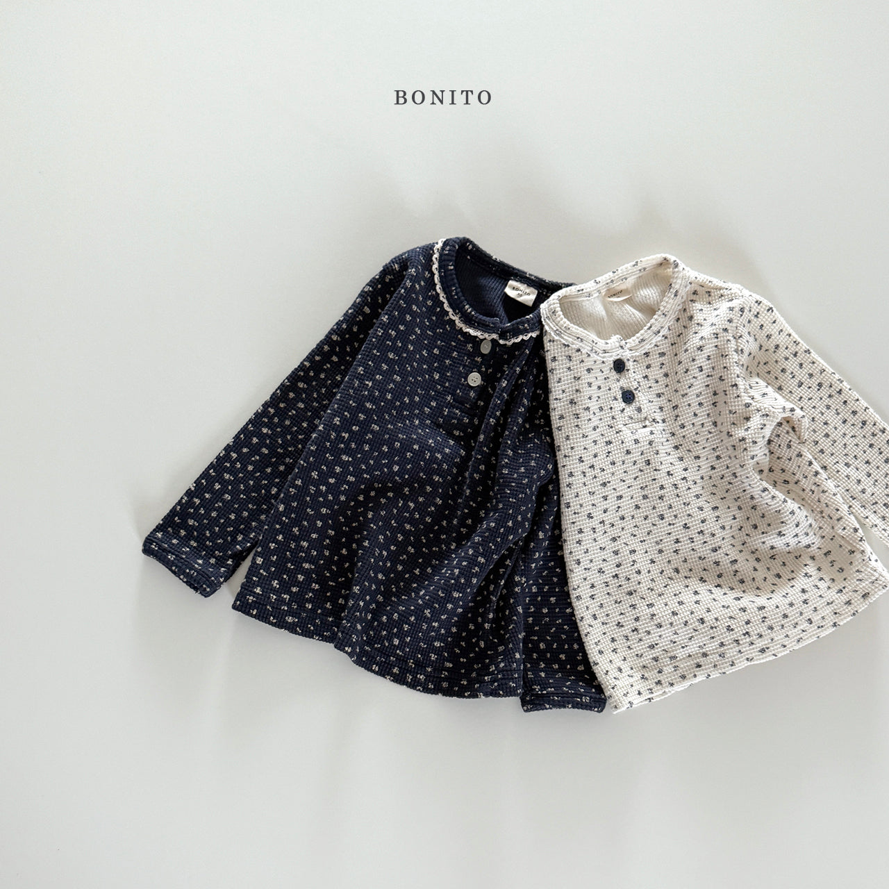 韓國童裝 25秋| BT25314 FLOWER TEE (70-140CM)