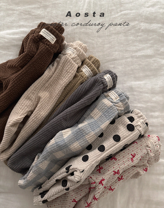 韓國童裝 25秋冬 | AO25427 Louis Pants