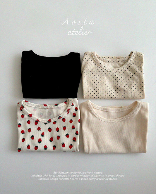 現貨▷ 韓國童裝 25夏 | AO25212 LIP TEE (80)