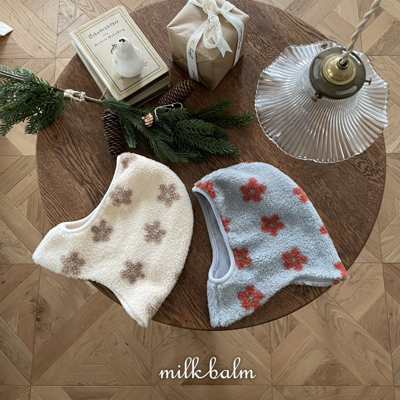 韓國童裝 25秋冬 | MK25423 Flower Bonnet