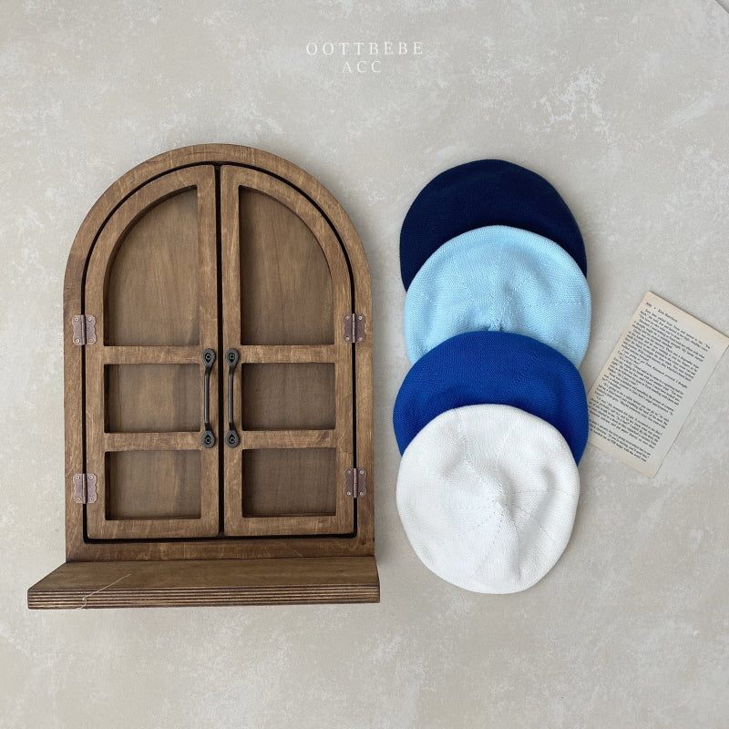 韓國童裝 | OT25373 Knit Beret (Color)