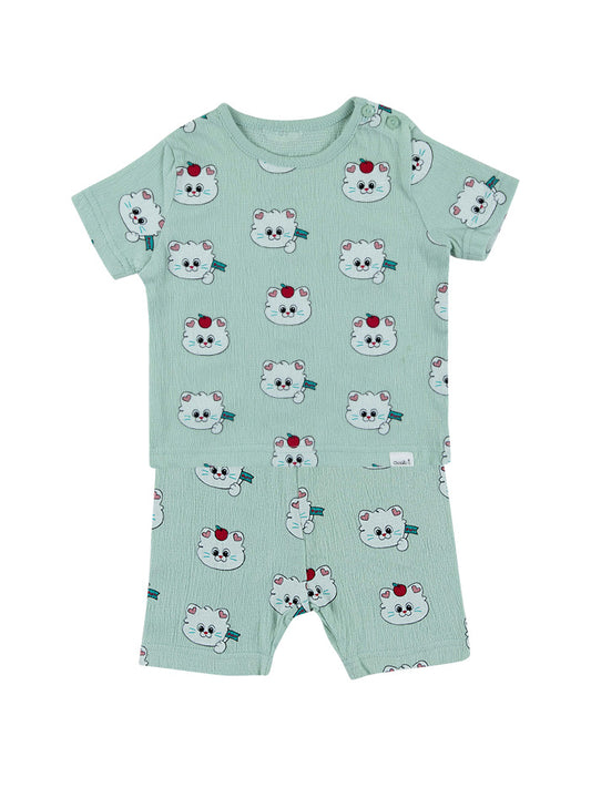 25SS 室內服團購 (30/9截單) SALE 無瑩光棉質短袖室內服 SS33